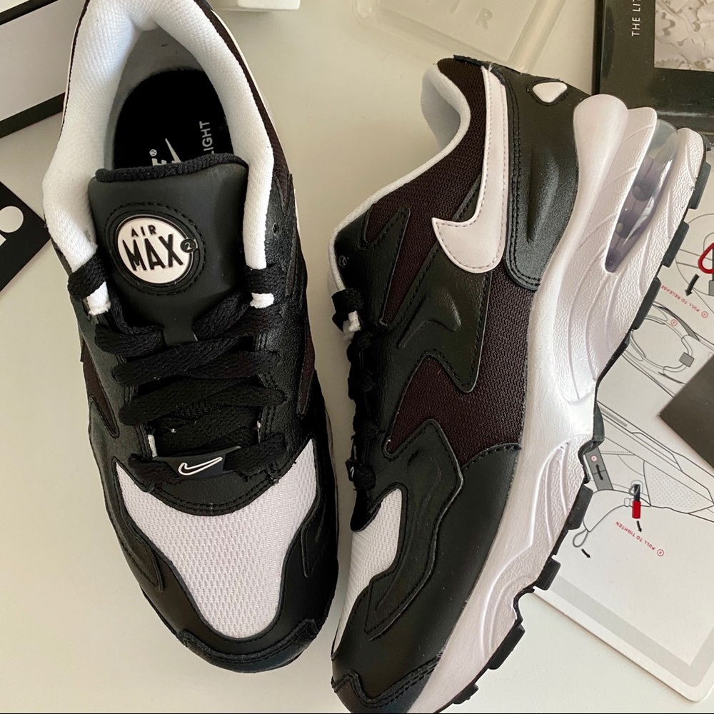 NEW Nike Air Max 2 light Oreo sneakers shoes - Picture 8 of 8